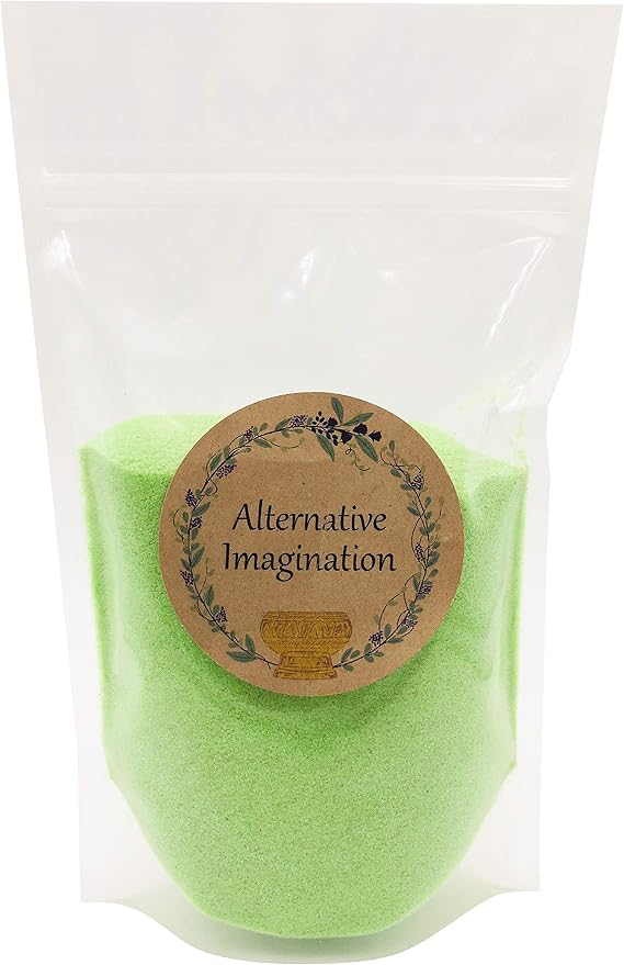 Alternative Imagination Lime Green Fine Colored Sand by AlternativeImagination