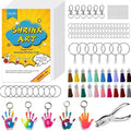 Csyidio 251 PCS Shrink Dink Keychain Kit Includes 20 Sheets Shrink Plastic by Csyidio