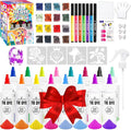 16-Color Tie Dye Kit for Kids & Adults – Includes Fabric Markers, Pre-Filled by WINSONS