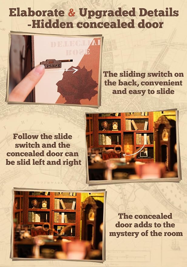 CUTEBEE Book Nook Kit - Image 9