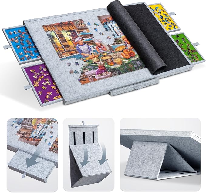 Tektalk Jigsaw Puzzle Table by Tektalk