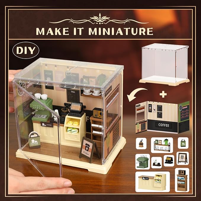 Coffee Shop Mini Model Kits - Image 7