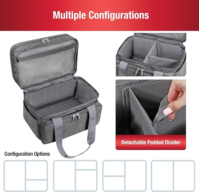 SINGER Sewing Accessories Organizer – Double Layer Portable Sewing Storage Bag - Image 3