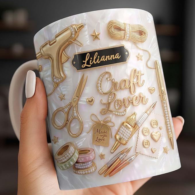 Personalized Craft Lover Mug - Image 6
