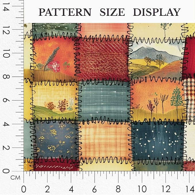 100% Cotton Fabric by the Yard – Turkish Quality Quilting & Sewing Fabric - Image 3