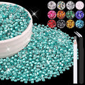 8000PCS 3mm Resin Rhinestones Bulk by BELLEBOOST