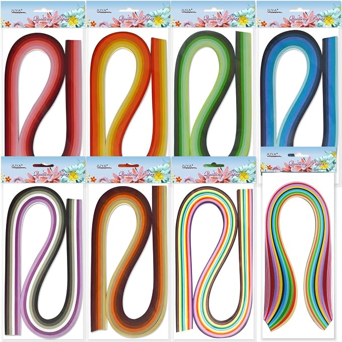 JUYA Paper Quilling Kit 960 Strips - Image 2