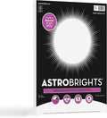 Astrobrights/Neenah Bright White Cardstock, 8.5" x 11", 65 lb/176 gsm, 75 Sheets by Astrobrights