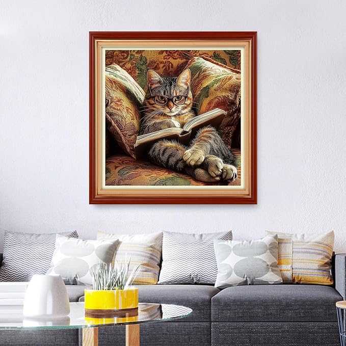 Foxhool Stamped Cross Stitch Kits, 11CT Printed Cross Stitch Pattern Full - Image 2