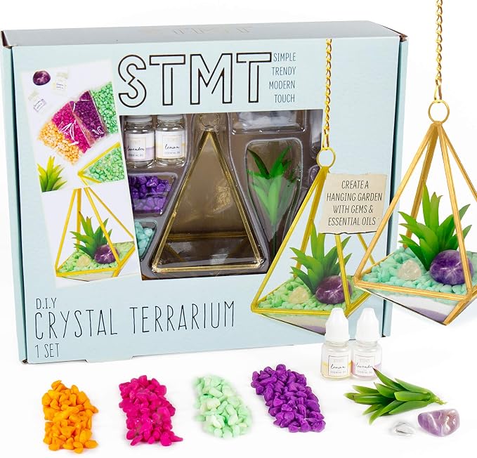 DIY Crystal Terrarium by STMT