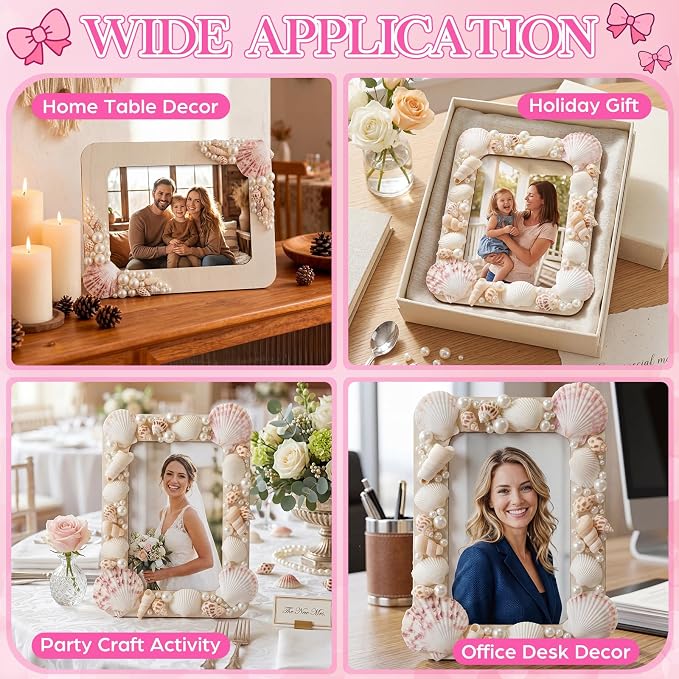 Yousoontic 10 Sets DIY Picture Frame Craft Kit - Image 6