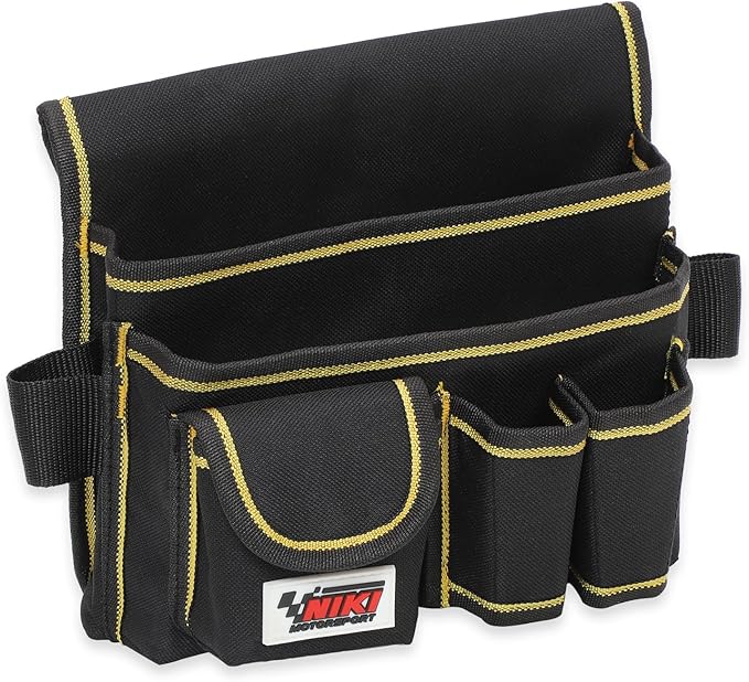 Tool Belt,600D Water-draining Oxford Cloth Tool Belts for Men,Electrician Tool Belt Widely Applied to Repairmen,Electrician,Carpenter,Construction (12 pockets)