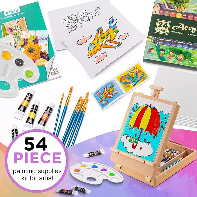 Inburit Art Acrylic Paint Set - Image 2