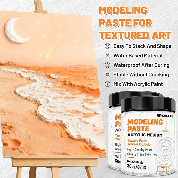 Endhokn Thick Modeling Paste 60oz / 1200ml - Image 4