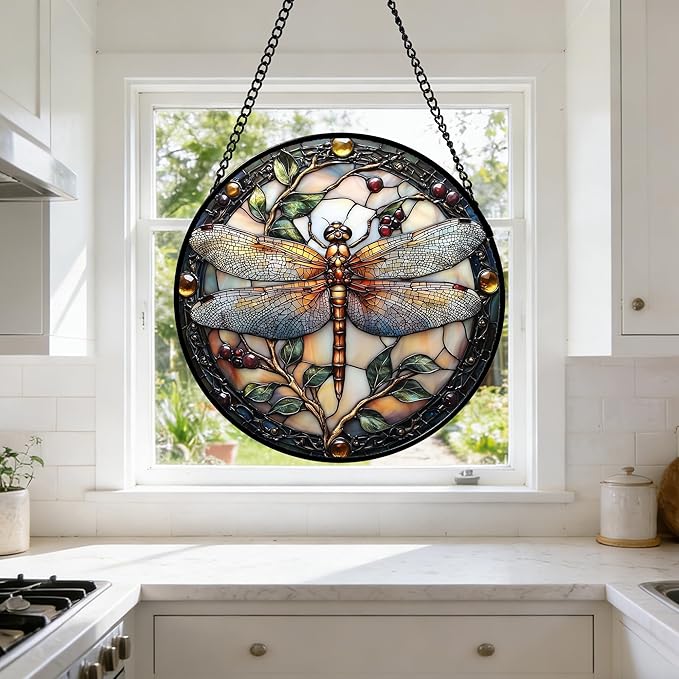 DASTOLL Stained Glass Window Hanging - Image 5