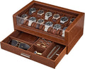 ProCase Watch Box for Men, 12 Slots Watch Display Holder by ProCase