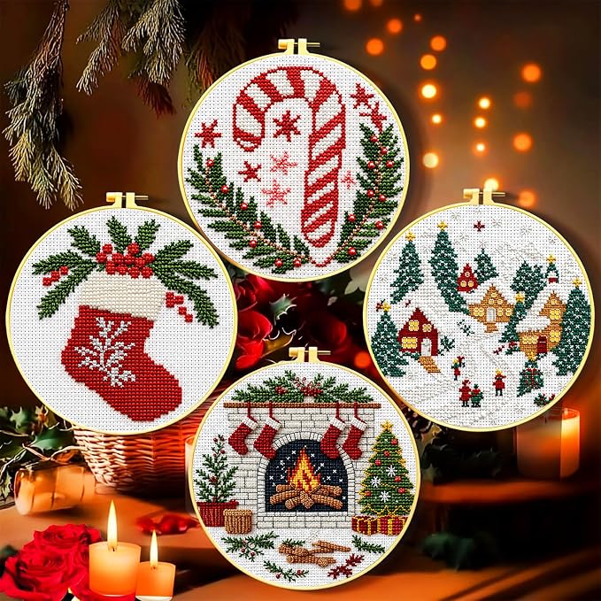 Zhenqing 11 Count Stamped Cross Stitch Kits - Image 2