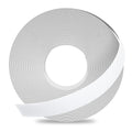 GSCIT Club Melamine Edge Banding, 3/4 inch x 25ft (19mm x 7.6m) White Edge Banding with Hot Melt Adhesive Pre-glued Cabinet Edge Banding Flexible White Veneer Edging for Plywood Furniture Table
