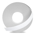 GSCIT Club White Melamine Edge Banding, 1/2 inch x 50ft Edge Banding with Hot Melt Adhesive Pre-glued Cabinet Edge Banding Flexible White Veneer Edging for Plywood