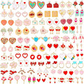 Modacraft 120 Pcs / 60 Pairs Valentine's Day Charms by Modacraft