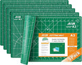 ArtAt Self Healing Cutting Mat: 【5 Pack Cutting Mat 12″x 18″】 Green Double by ArtAt