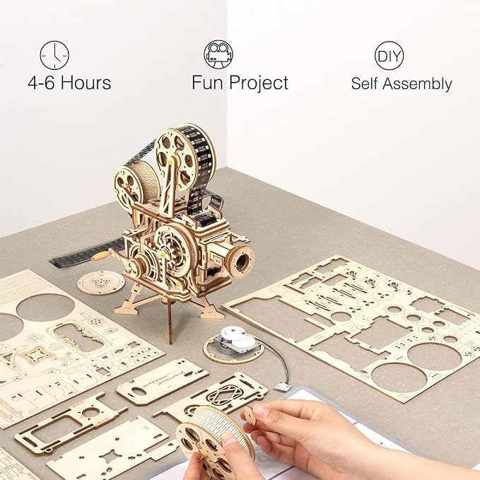 ROKR 3D Wooden Puzzles Vitascope - Image 5