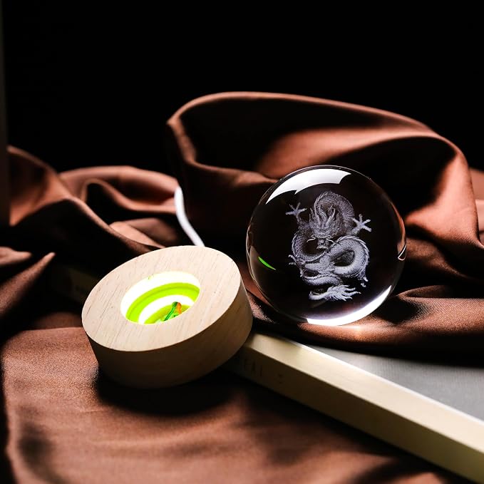 3D Dragon Crystal Ball 60mm - Image 4