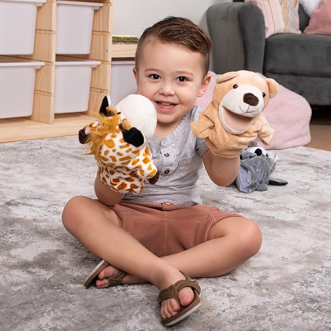 JOYIN 6Pcs Kids Hand Puppet Set - Image 7