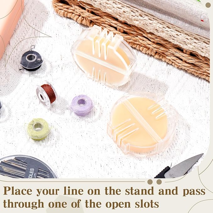 Maitys 2 Pcs Thread Wax Thread Conditioner Beeswax - Image 6