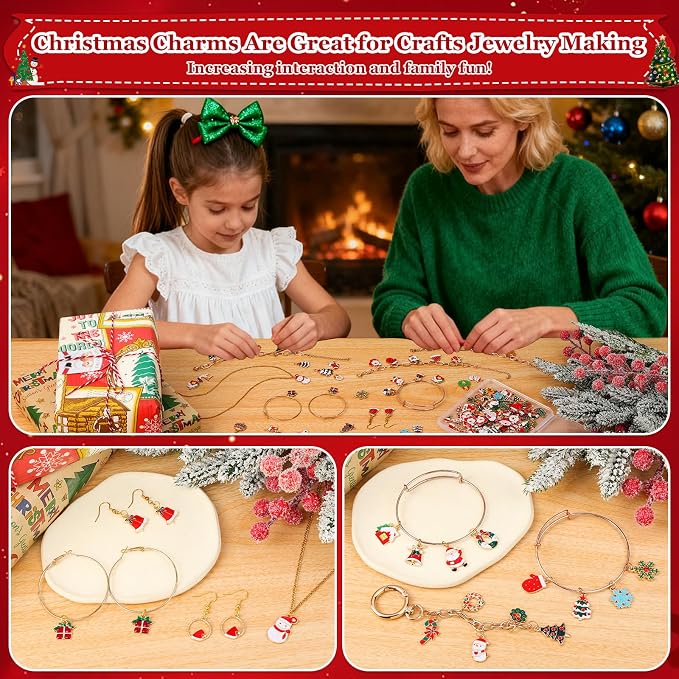 Modacraft 120 Pcs Christmas Charms - Image 6