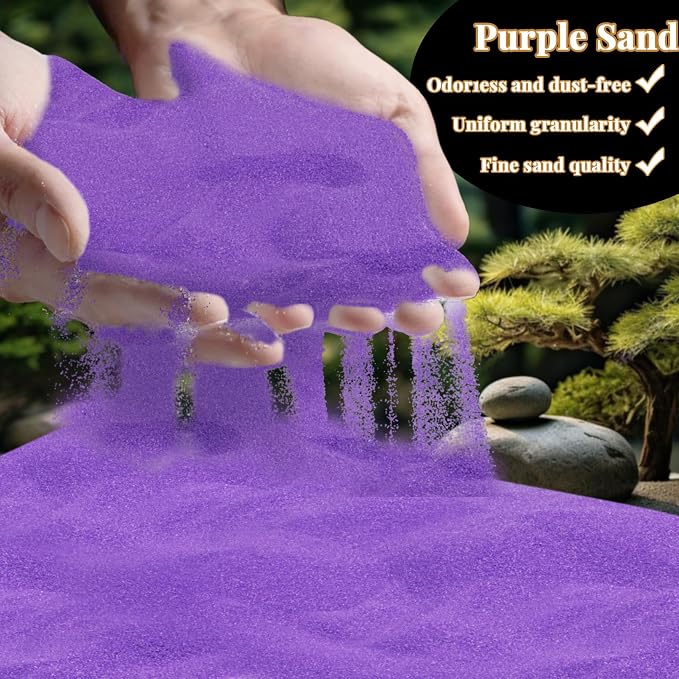RAINFLOW 15 OZ Fine Purple Sand - Image 2