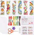 ORIGACH 6 Set Birds Cross Stitch Bookmark Kit by ORIGACH