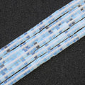 150Pcs 4×2mm Natural White Opal Spacer Stone Beads by Nitopupu