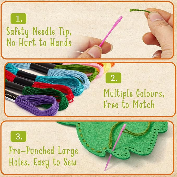 TUZT My First Sewing Kit for Kids - Image 4