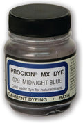 Jacquard Procion MX Tie Dye Powder Midnight Blue, 2/3 Ounce Jar by Jacquard