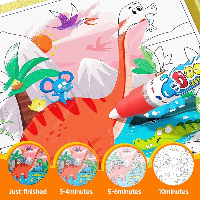 Timetome Reusable Water Painting Books - Image 5