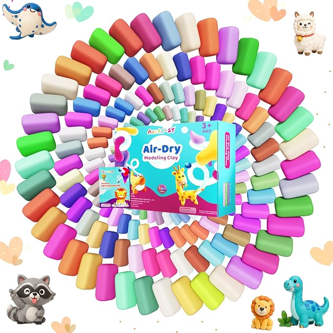 Aestd-ST Air Dry Clay 160 Colors, Modeling Clay - Image 2