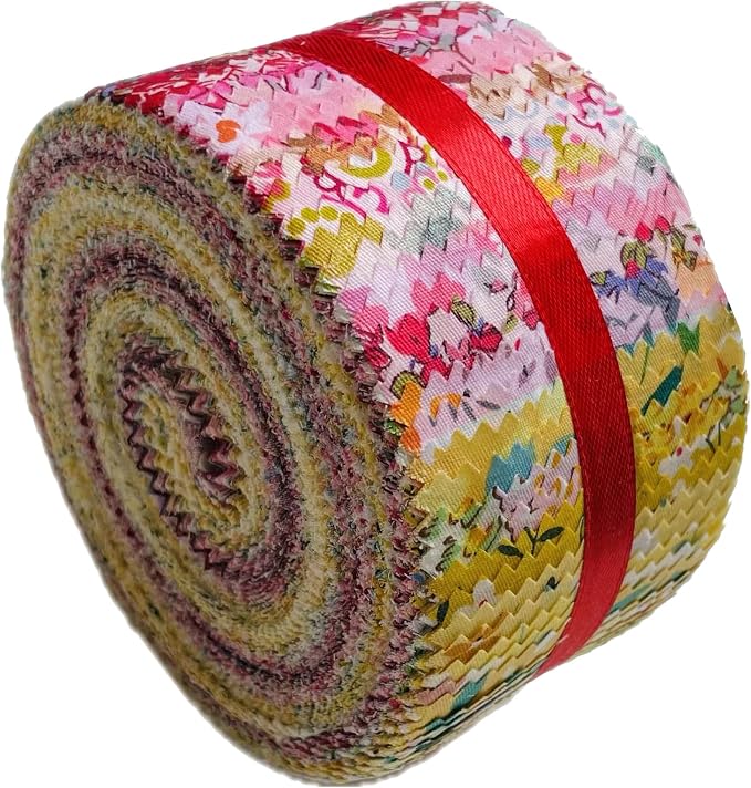 40 Strip Jelly Roll Fabric Strips - Image 4