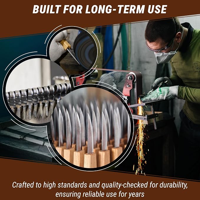 BeaverCraft S13 Wood Carving Tools Set - Image 9