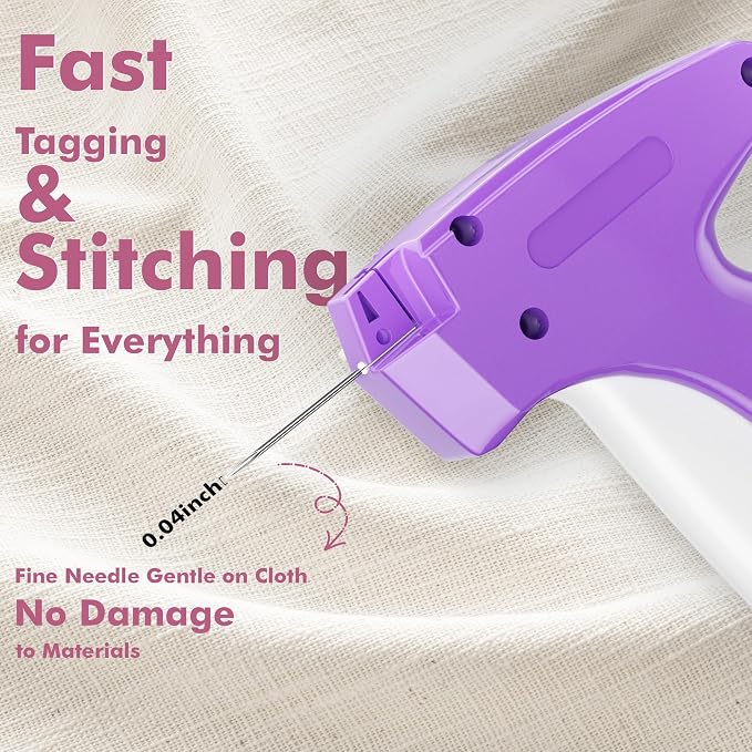 Stitch Gun for Clothes, Portable Handheld Tagging Gun for Clothing, Stitch - Image 3