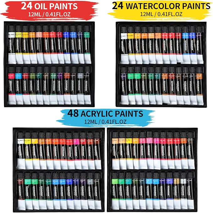 187Pcs Professional All-in-One Art Painting Kit - Image 3