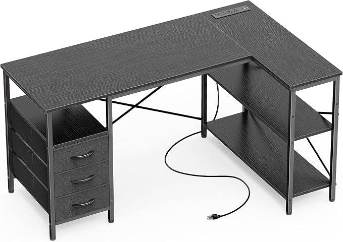 Huuger L Shaped Office Desk by Huuger