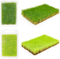 Woohome 2 PCS Model Grass Tufts Resin Static Scenery Model, Artificial Grass by Woohome