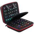 Aoriher 1 Pcs Dice Case with Removable Slotted Tray by Aoriher