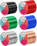 Mandala Crafts 18 GA Black Red Green Assorted Anodized Aluminum Craft Wire | by MandalaCrafts