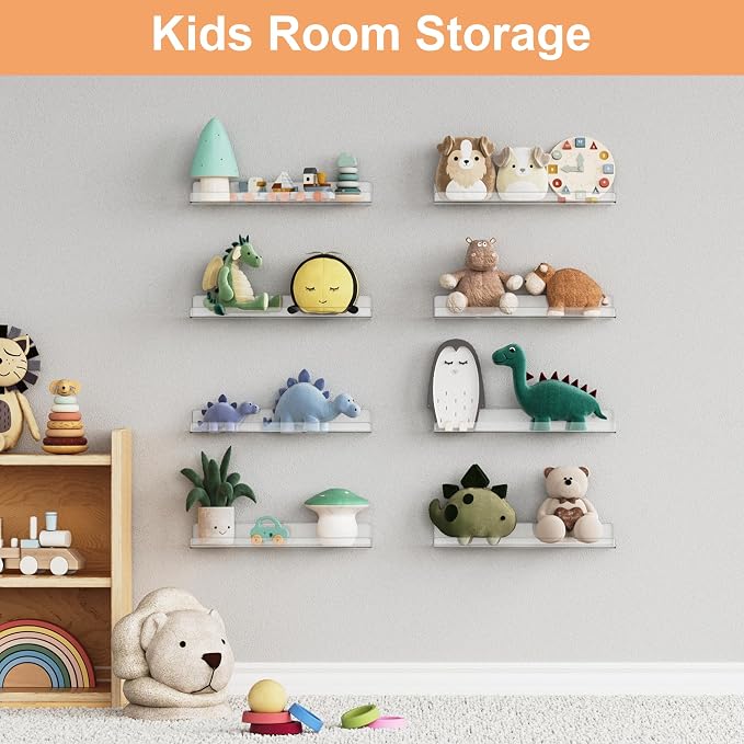 upsimples 10 Pcs 15" Acrylic Shelves - Image 7