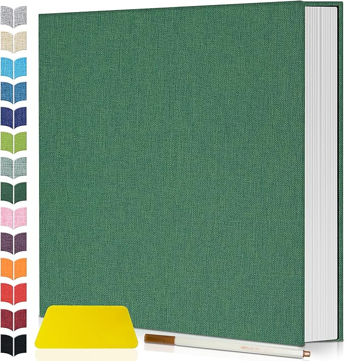 Artfeel Photo Album Self Adhesive Scrapbook, Large Photo Book by Artfeel