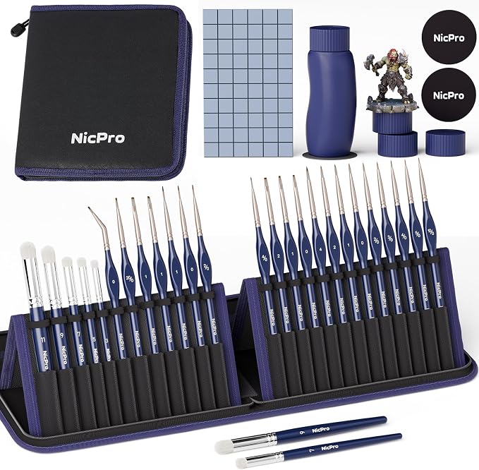 Nicpro Professional Miniature Painting Kit by Nicpro