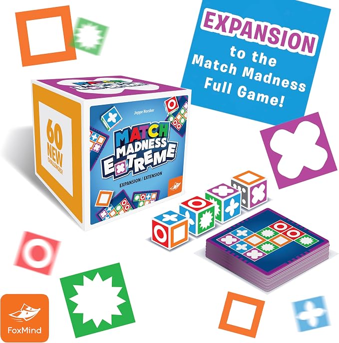 FoxMind Games: Expansion Pack -Match Madness Extreme Used - Image 4