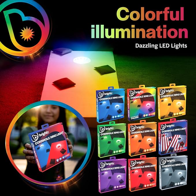 Brightz LED Cornhole Board Ring Lights - Image 6